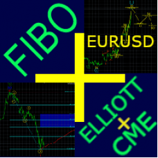 Fibo+Elliott+CME EURUSD